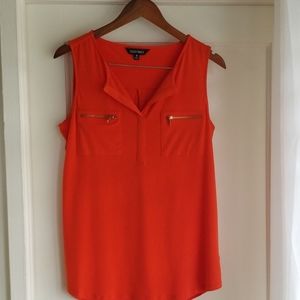 Orange Ellen Tracy top